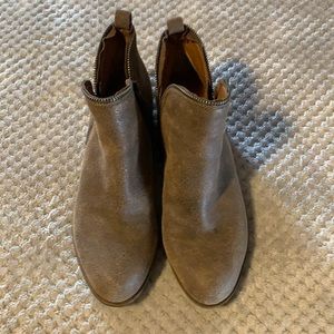 Lucky Brown Leather Short Boots
